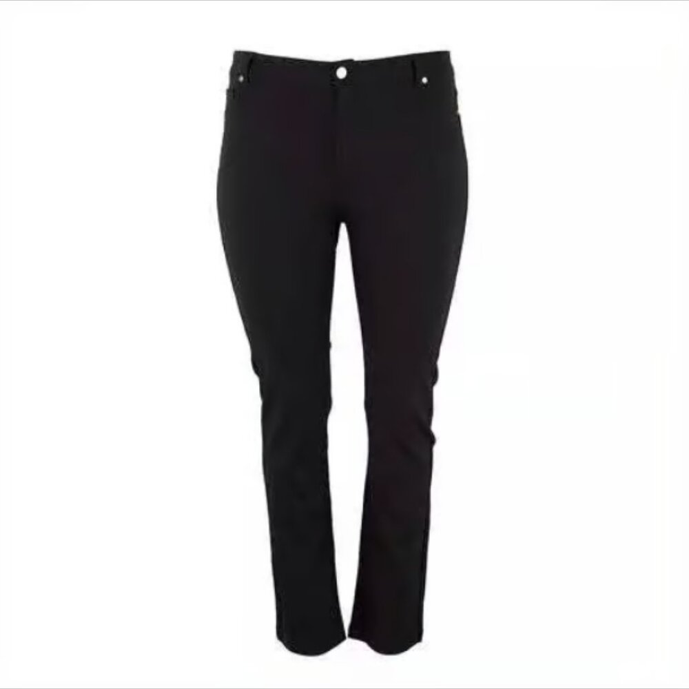 Self Hannie Black Skinny Pants Size 3X NEW